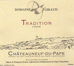 Domaine Giraud Tradition AOC Chateauneuf du pape