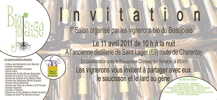 Invitation La Biojolaise