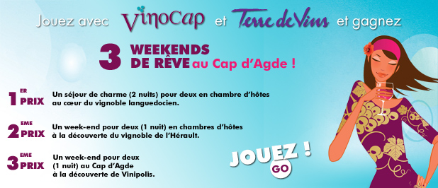 Jeu concours VinoCap