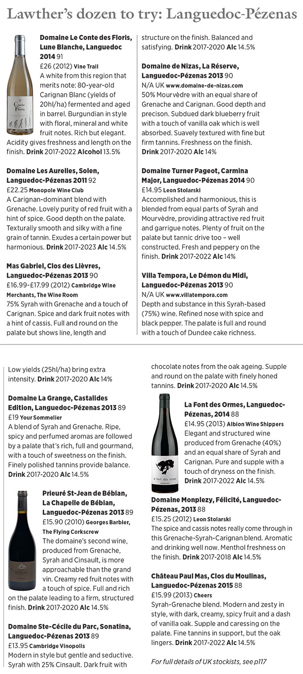 tasting notes pezenas wines on decanter