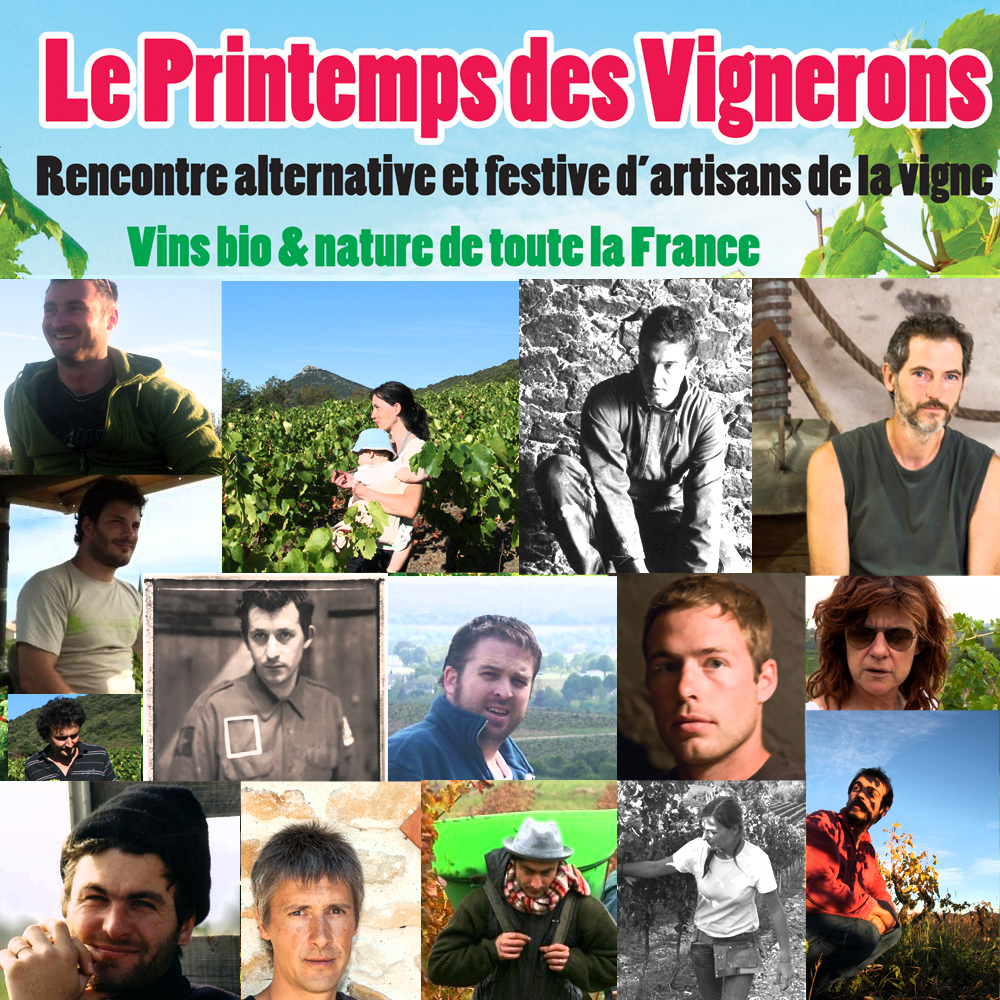 Le printemps des vignerons, salon du vin bio et nature à Cabrières près de Clermont-l’Hérault