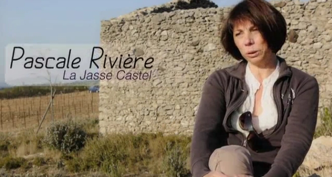 Les hommes livres du Languedoc commencent par une femme, Pascale Rivière domaine La Jasse Castel