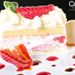 gateau à la fraise restaurant Côté Mas